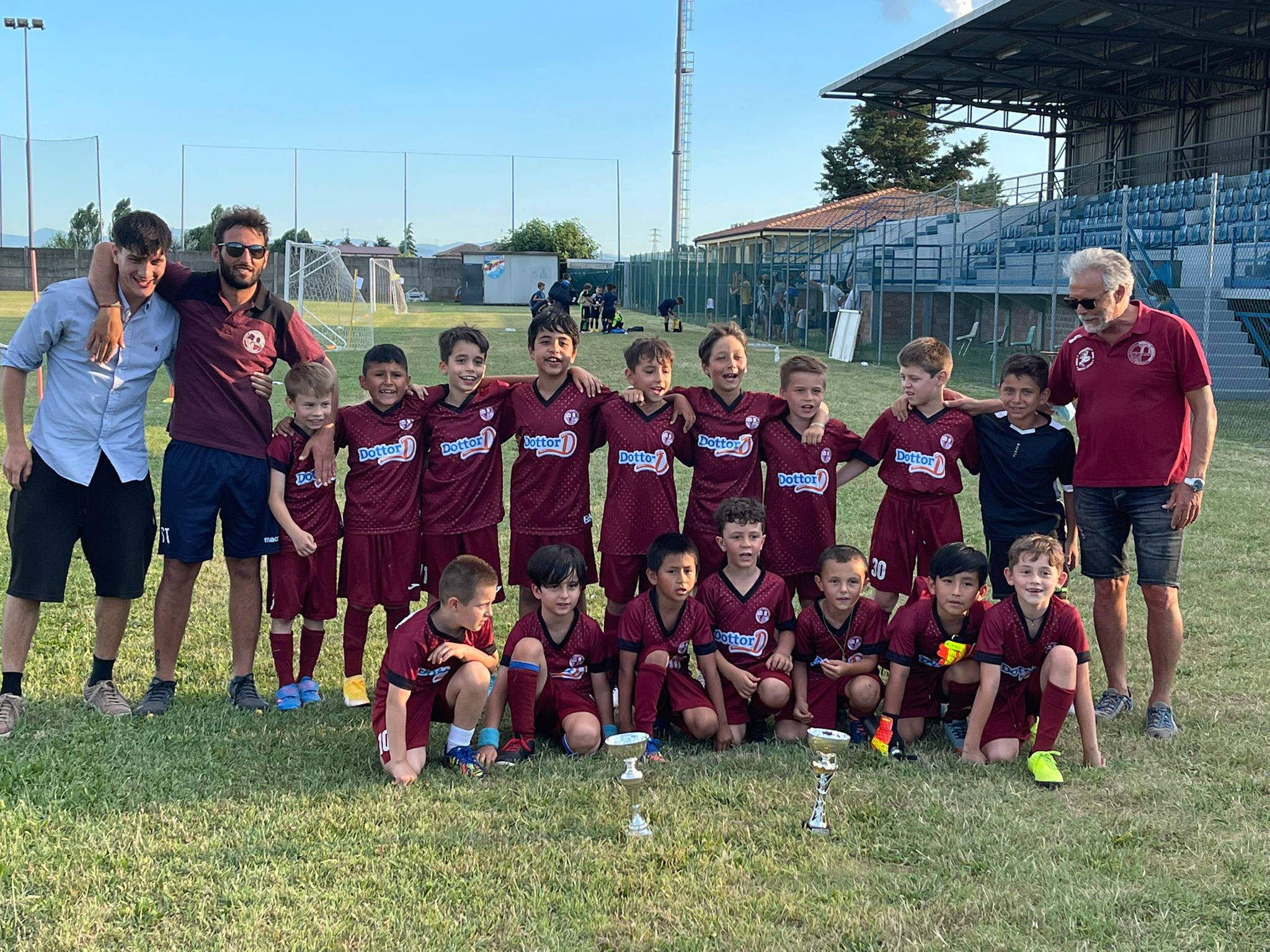 Primi calci U9 e Piccoli amici U7 vincitori al torneo di Minerbio